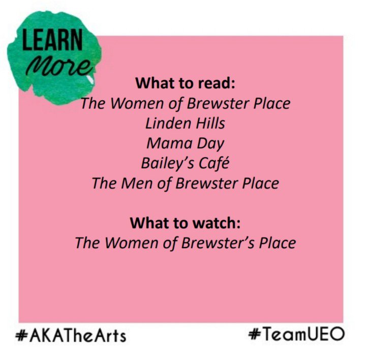 AKA_UEO's tweet photo. Today's Black History Month fact is about Gloria Naylor. Did you know she pursued a nursing degree before changing her major to English? #BlackHistoryMonth #AKA1908 #TeamUEO https://t.co/XxzyM7fXmM