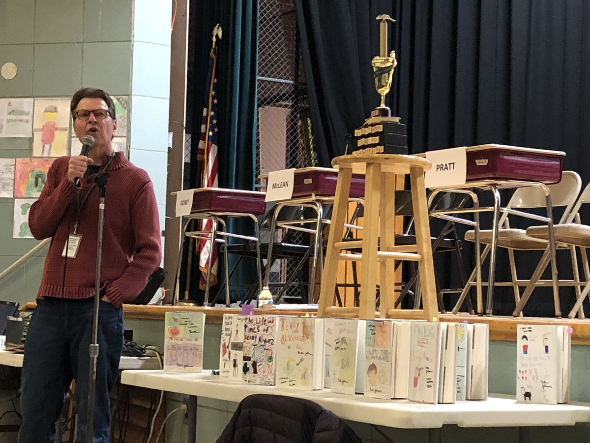 DartmouthMiddle's tweet image. Author Peter Johnson visits the sixth graders at DMS. Peter discusses The Life and Times of Benny Alvarez, answers questions and is entertained by a student poetry contest.  Thank you @DMSLitCoach for making this happen! #learnfromauthors