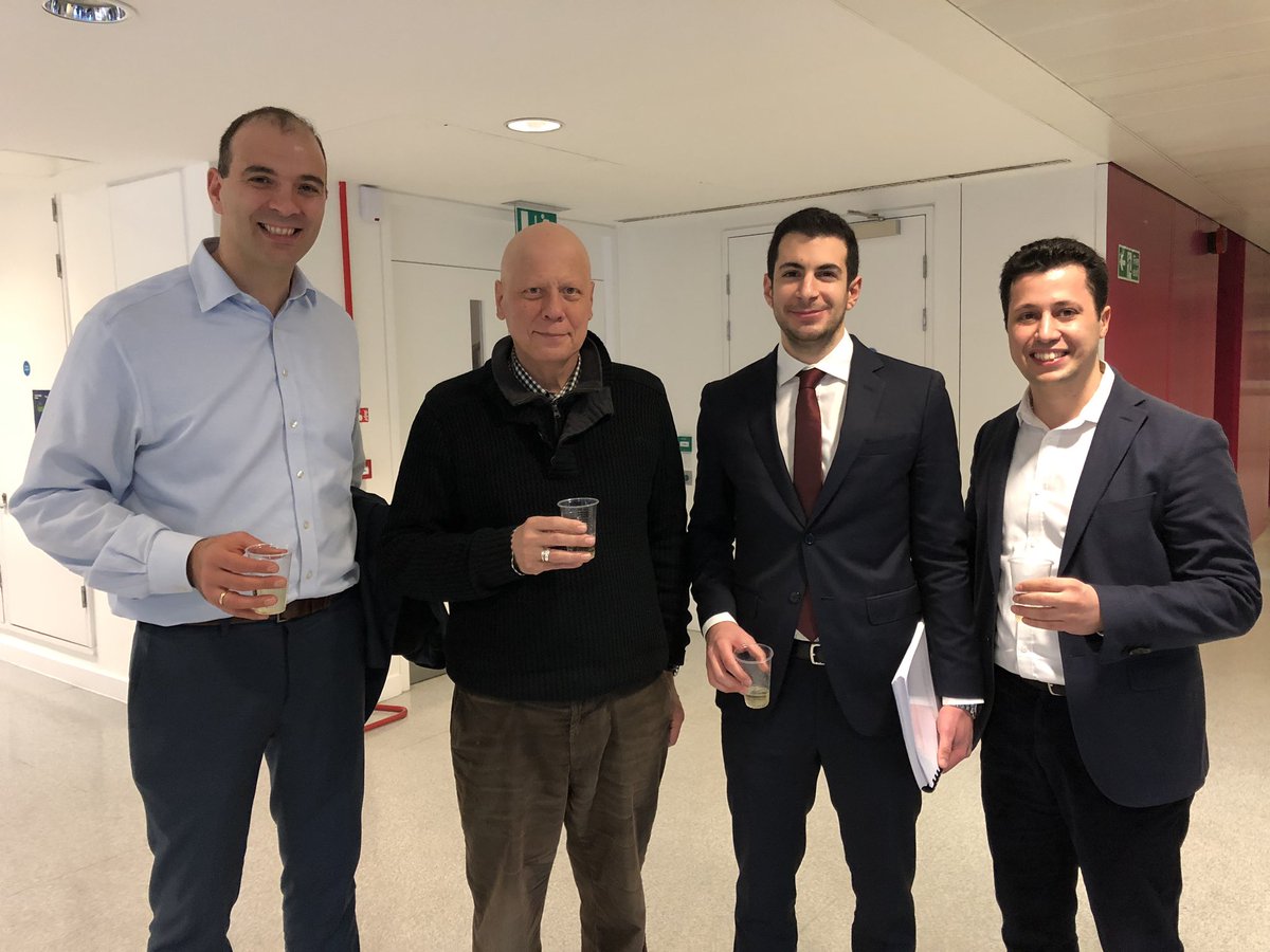 Huge congratulations to my student <a href="/n_miscourides/">Nicholas Miscourides</a> for successfully defending his PhD thesis on “Linear ISFET arrays and optimisation methods for DNA detection”! A very proud moment. Many thanks to <a href="/vgruev1/">Viktor Gruev</a> and @cpapavas for being the examiners. <a href="/imperialeee/">Imperial EEE</a>