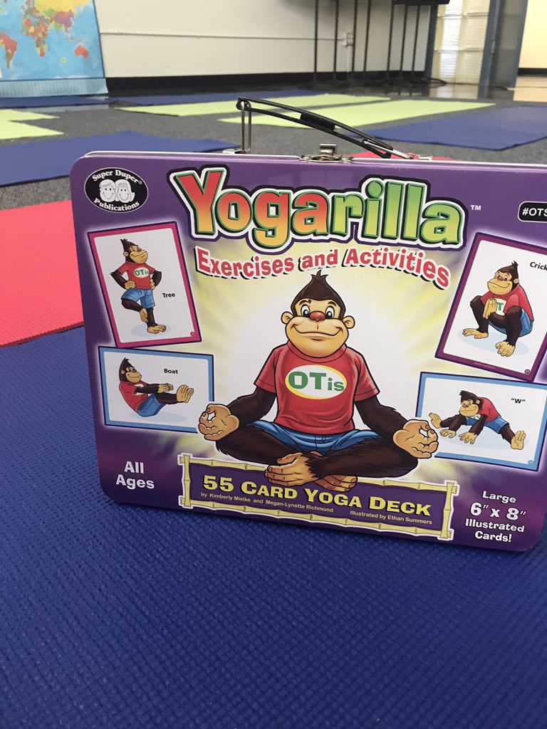 JHanton2209's tweet photo. Stretching my comfort zone to try something new! #yogarilla #selfcare https://t.co/OF6mPFqgDs