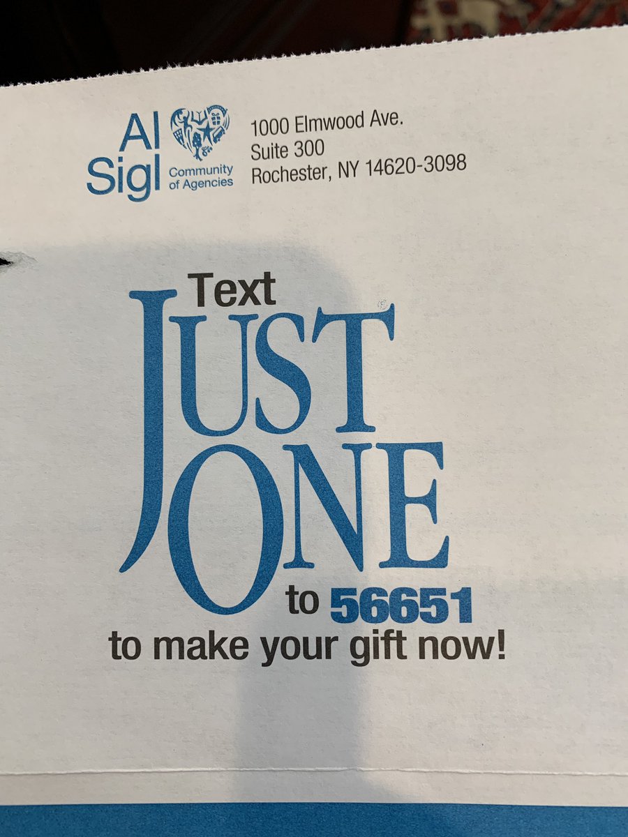 Easy to give. Just send a text. <a href="/JoeLomonaco/">Joe Lomonaco</a> and I say Give $5!