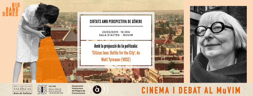 MuVIM's tweet photo. 📽️🎞️I dimecres torna Big Bang Dones amb 'Ciutats amb perspectiva de gènere' i la projecció de «Citizen Jane: Battle for the City» https://t.co/T6RkC9CnTM
Entrada gratuïta #cinema #reflexió #debat #feminisme #AnemAlMuVIM https://t.co/St2yE9U07I
