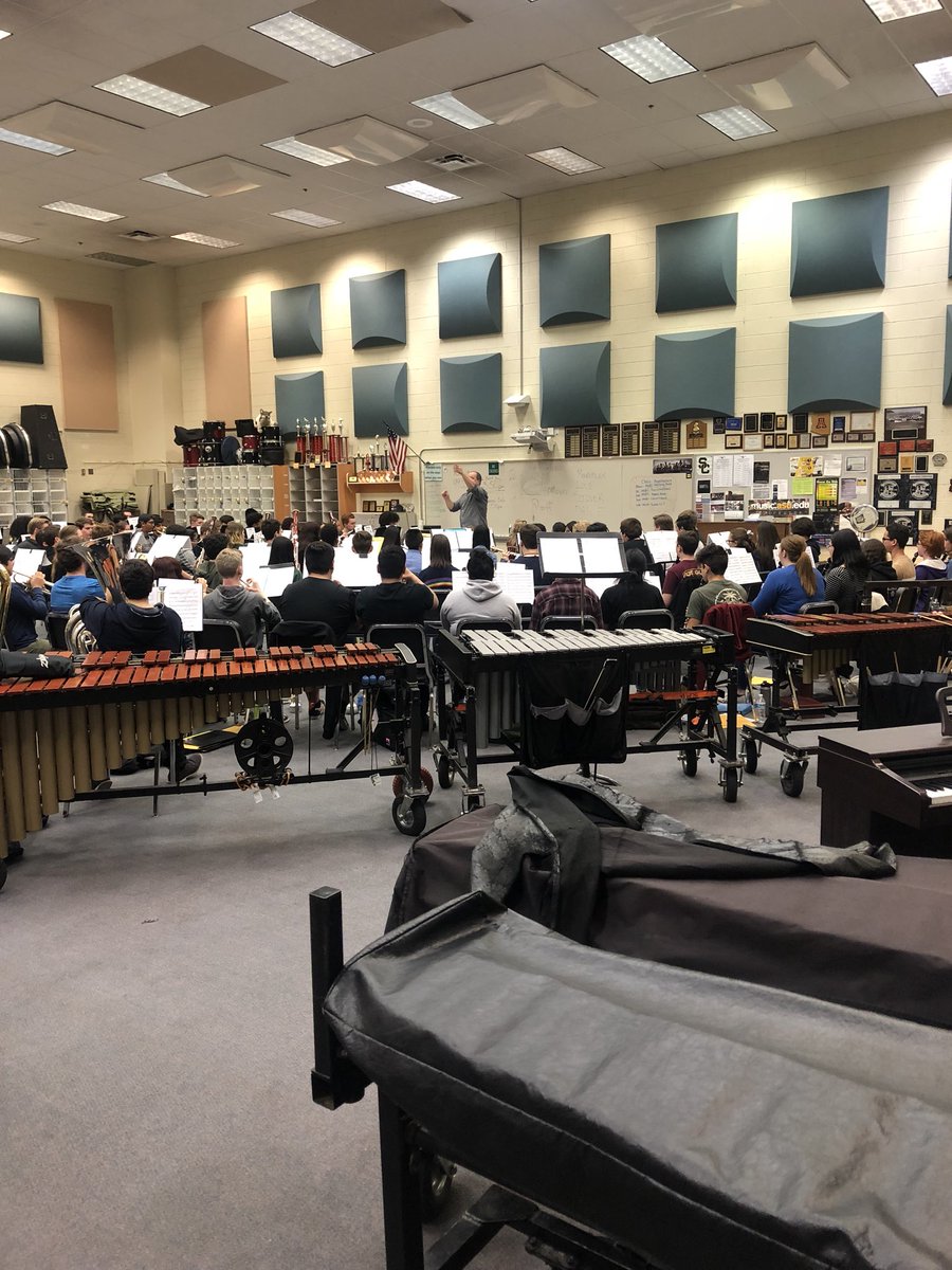 Great first day at West Region Band.