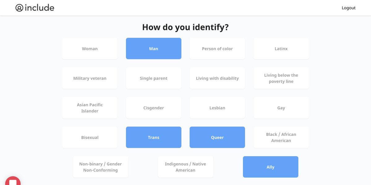 _bison__'s tweet photo. YAAS inclusivity on a career-based identification form https://t.co/beBuJwkllp