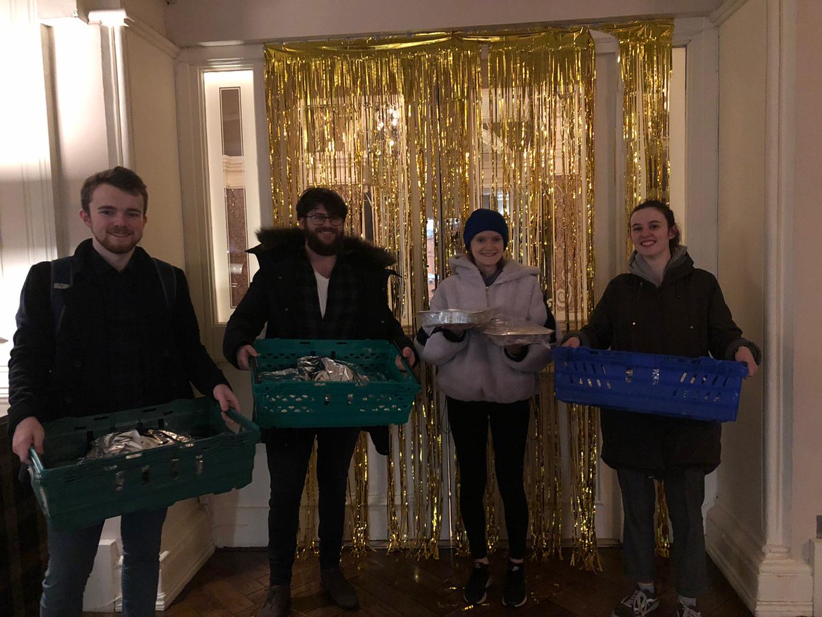 Our amazing <a href="/UCDPsychSoc/">UCD PsychSoc</a> committee members, with help from <a href="/ucdsvp/">UCDSVP</a> and <a href="/royalmarine/">Royal Marine Hotel</a>, arranged for extra dinners from #PsychBall to be donated to <a href="/Crosscare1/">Crosscare</a> at Bentley House. #soproud #UCDPsychstories