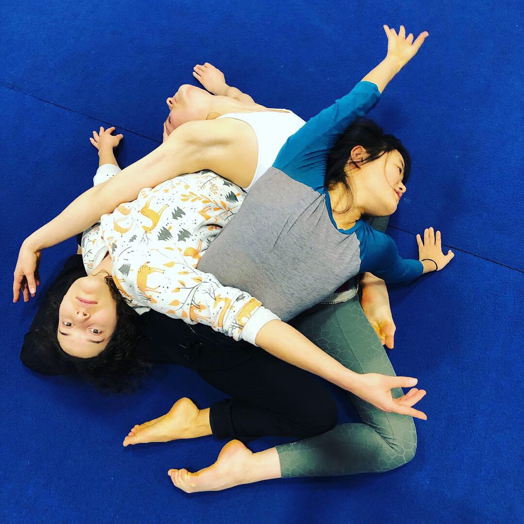 Creating a new trio #contortion act! It’s going to be smashing... 💪
#vancouvercircus