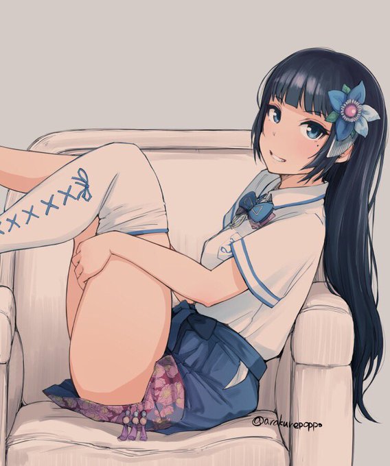 いつも可愛い葵ちゃんです
#葵の絵 #富士葵 