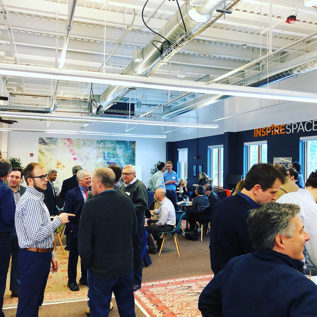 whitejoyal's tweet photo. .@vtTechAlliance “Let’s Tech Together” #Energy☀️ Panel featured an impressive lineup: @outageforecast @GreenMtnPower 🏔 @faradayio @nrgsystems 🙌.
.
.
Glad to see this growing sector in VT offer so much innovation! #Innov802 @THISISVT @VTEconDev  #vtTA https://t.co/gqggOjzsC8
