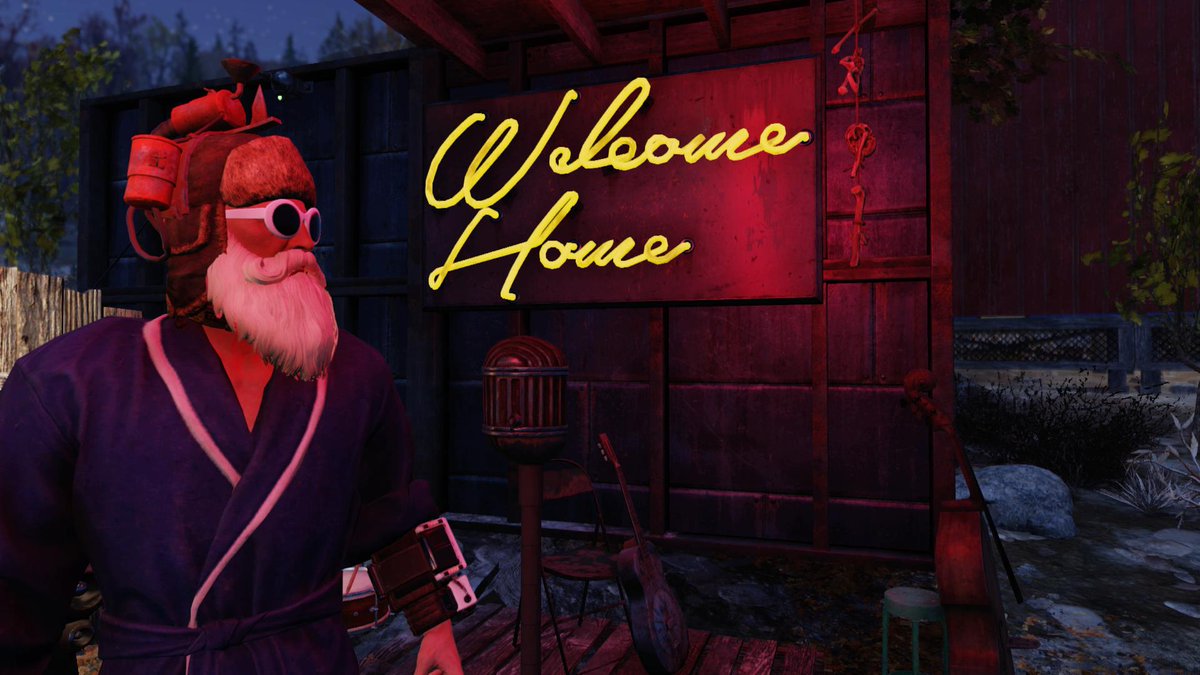 respondersradio's tweet photo. Welcome Home #Fallout76 https://t.co/uRhS3DC2aO