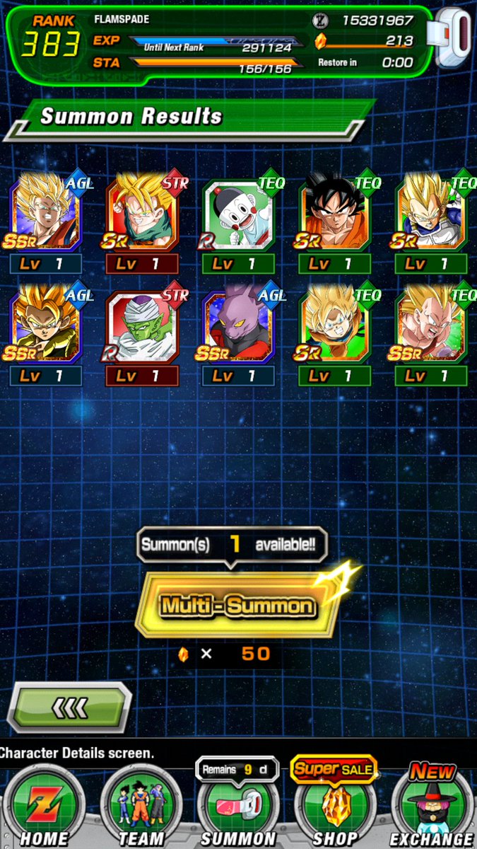@Rhymestyle @Nanogenix @DFreeDBZHD @GamingTallen these multis many I can't freaking believe them all back to back with each other and all were fake out animations man I felt like nano getting the fake outs #blessed #DOKKANBATTLE
