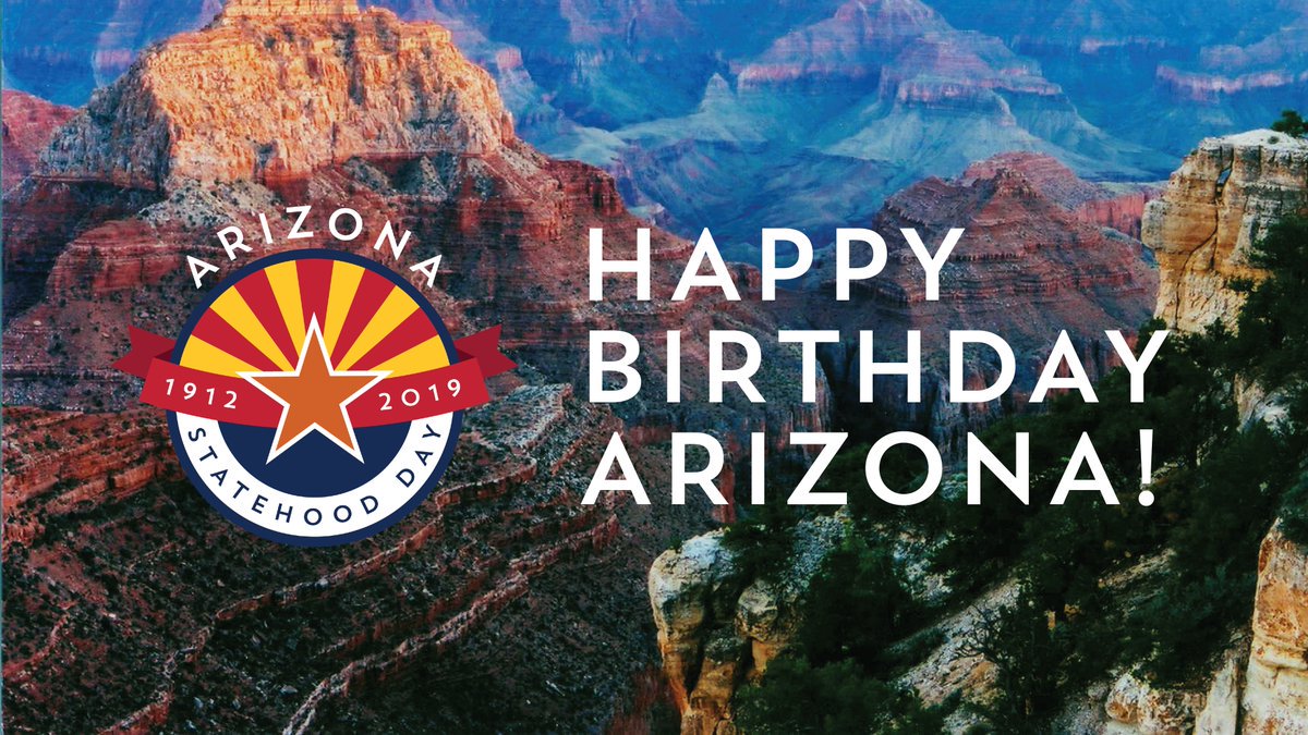 Willis_Engineer's tweet photo. Happy 107th Birthday Arizona!! (belated) Your age isn't the only reason we think you're "prime". 👍😉 https://t.co/4ptOTmcYGT