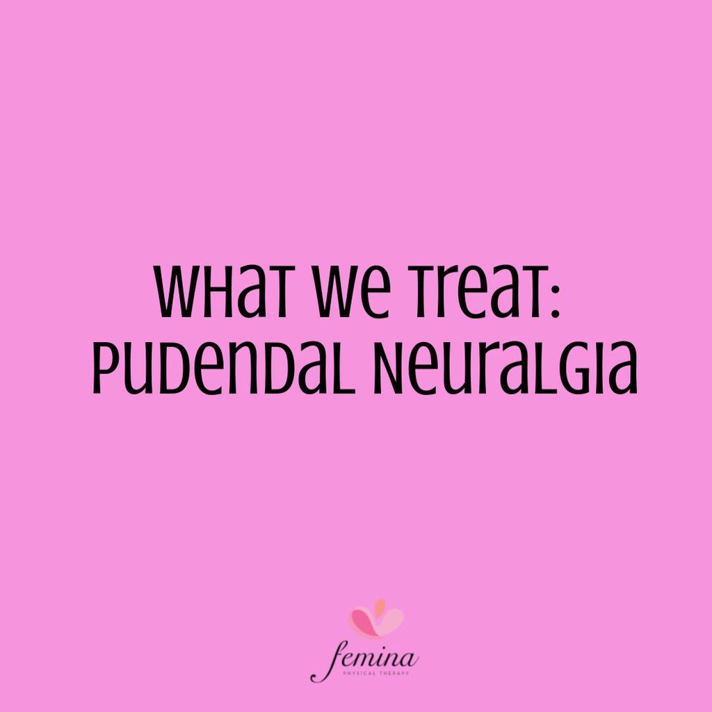At Femina Physical Therapy we treat pudendal neuralgia and pudendal nerve entrapment. If you are experiencing pudendal nerve pain schedule an evaluation today! #pudendalneuralgia #pudendalnerveentrapment #pelvicfloor #pelvicpain #pelvichealth #health