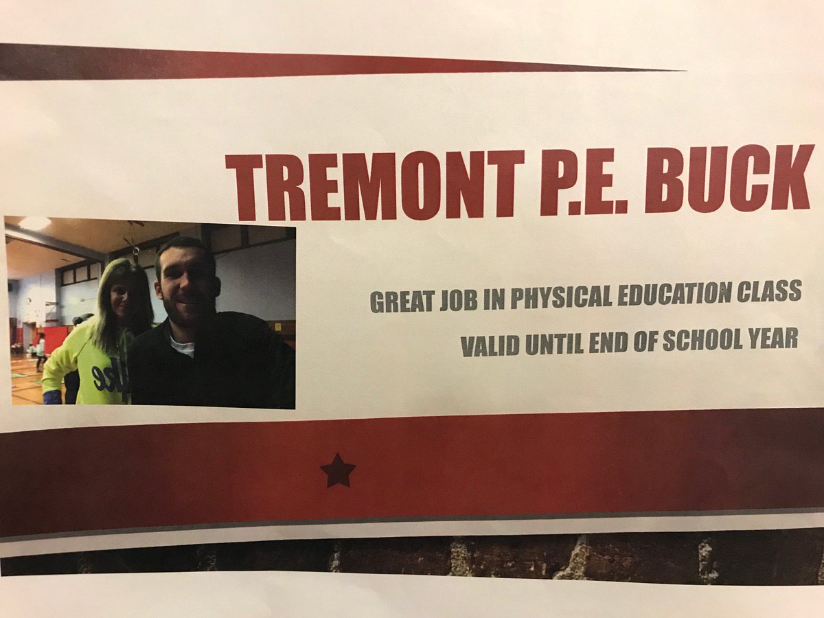 MikeKaminskiPE's tweet photo. At Tremont, students earn, collect and cash in Tremont PE Bucks for a pick from the prize box! 10 tickets = 1 prize!!!!!!

@PMTRE_principal @TremontPhysEd @HRpmschools @PMSchoolsSupe @PatMedAthletics @RyanTCox1 https://t.co/jUyQPqsXwi