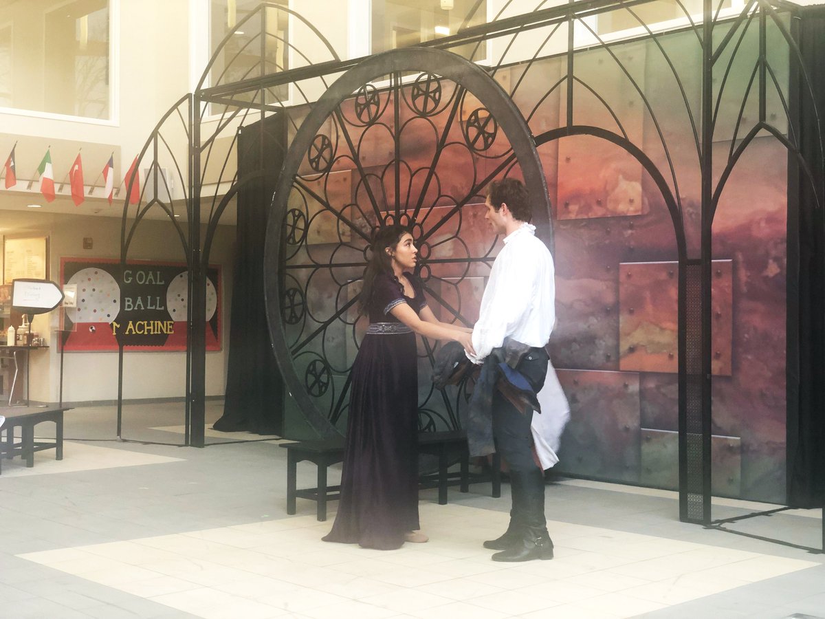 BerkeleyCollege's tweet image. Our Woodland Park campus hosted #Shakespeare LIVE! Production of &apos;Romeo and Juliet&apos; today! Students in the #HonorsProgram will complete assignments related to the production. Read more about the performance here: bit.ly/2IfmFrn #NewsBerkeley