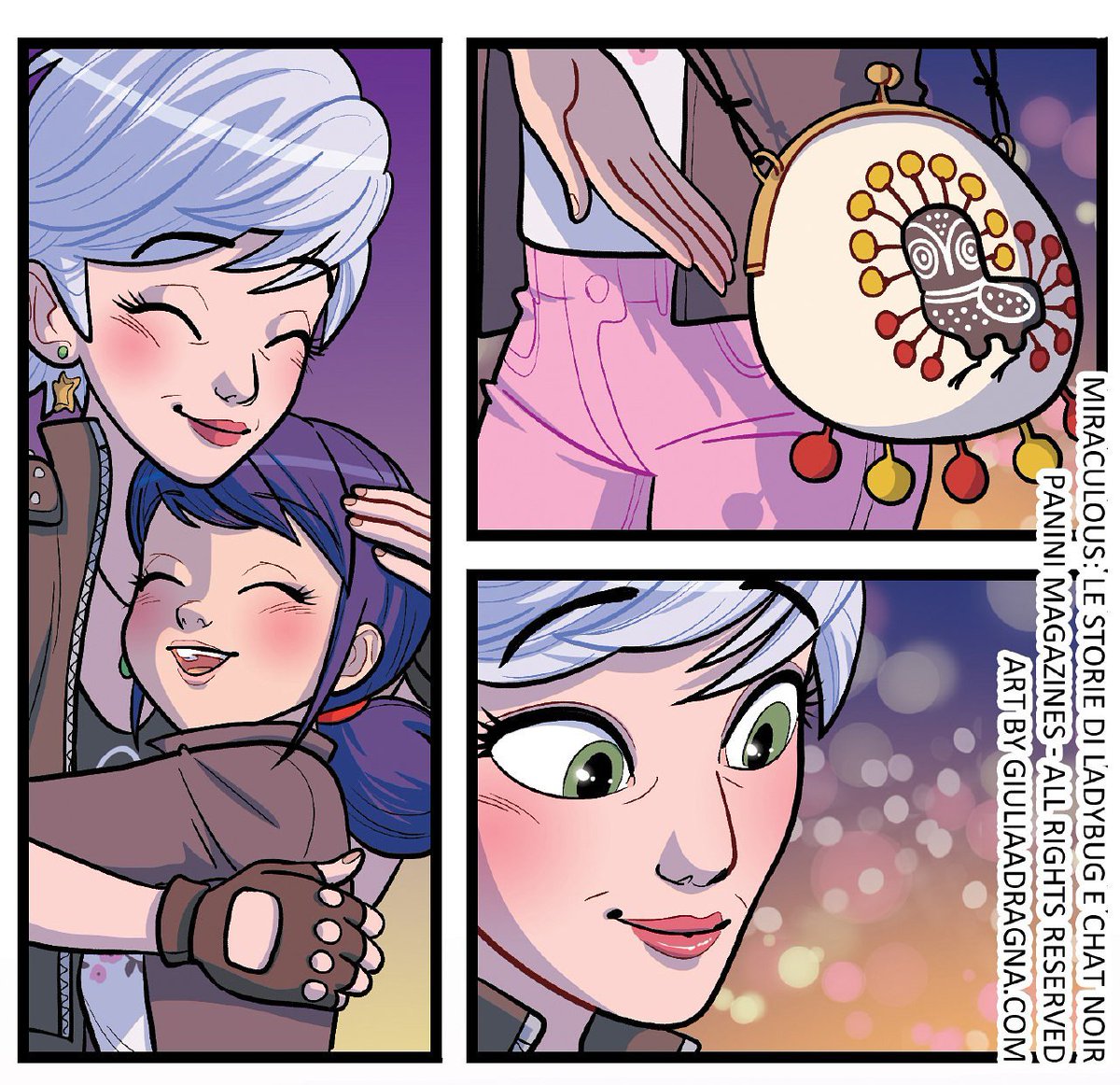 GiuliaAdragna's tweet photo. Some panels I loved to color from the last issue of Miraculous magazine out now in Italy! >> From the official Miraculous comics published by Panini and drawn by me πβ¨β€οΈ
#miraculousladybug #miraculous #ladybug #chatnoir #catnoir #marinette #adrien #mlb #miraculouslb #zagtoons https://t.co/n1qLyC4UaU