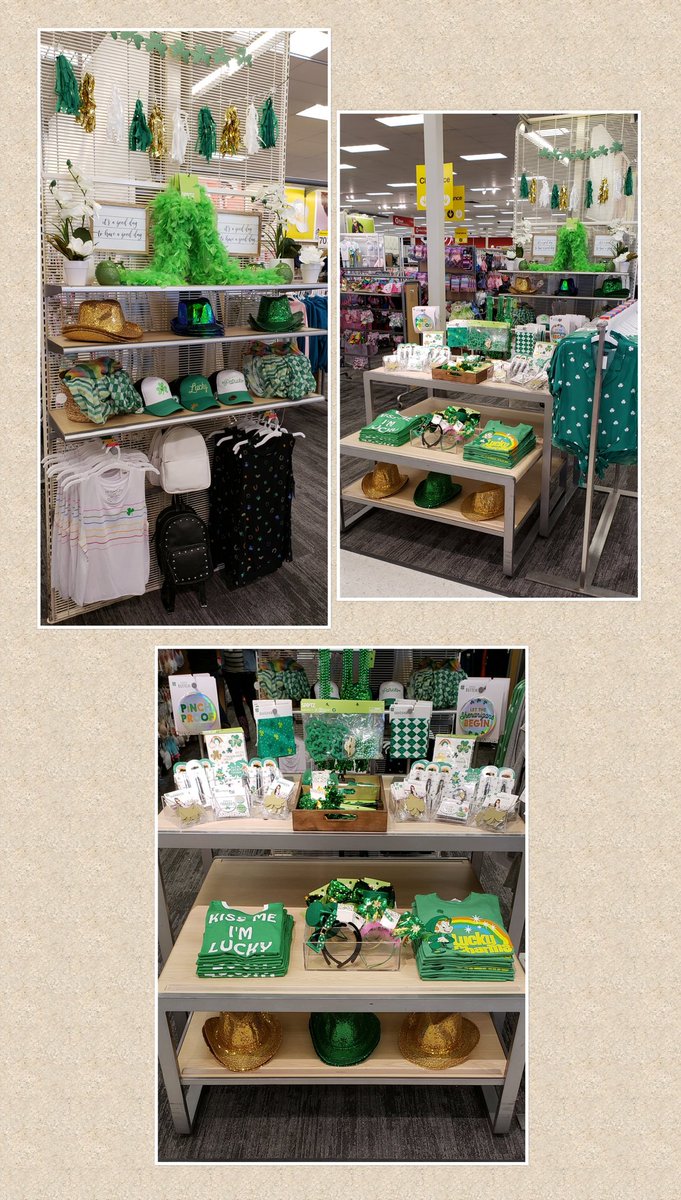 Get Ready To Sham-Rock This St. Patrick's Day!!! Shop St Patrick's Day Items at #984medina 
#StPatricksDay #green #stpatrick #shamrock #charms #luckycharms  #gettinglucky #celebrating #TARGET #targetstyle #retail #RetailSales