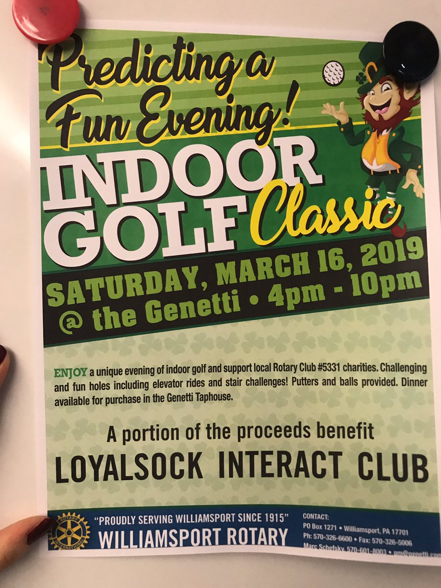 LT_Interact's tweet photo. Come play mini golf at the Genetti! Information attached. https://t.co/qTJs0swLyk