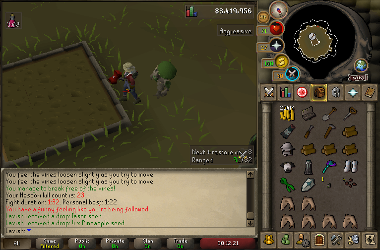 Lavish_RS's tweet photo. My first pet on OSRS :) https://t.co/CvDAf0iB6D