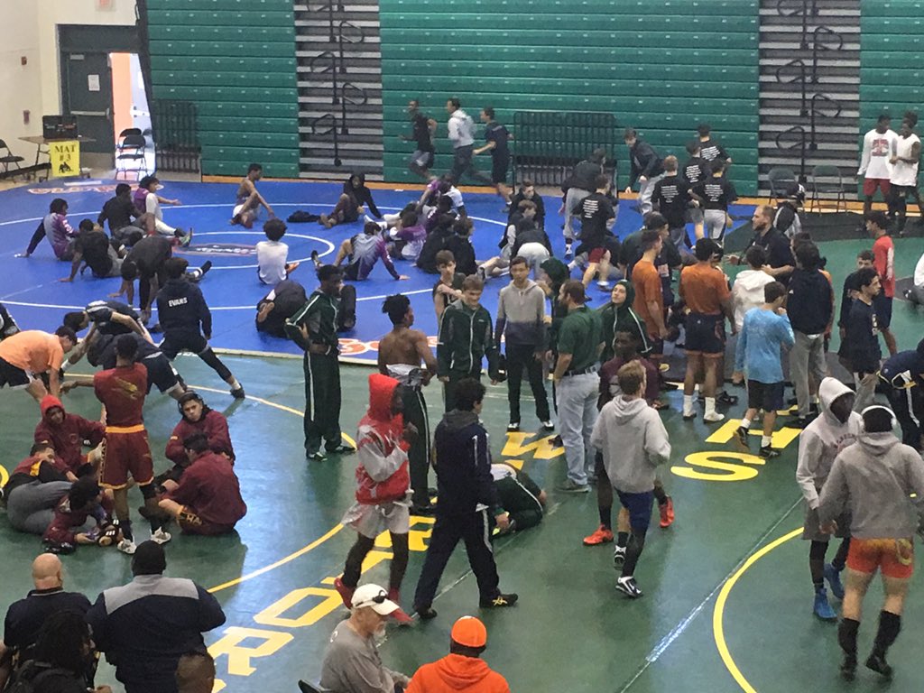 <a href="/WrestlingFpc/">FPC Wrestling</a> <a href="/FPCHS/">Flagler Palm Coast High School</a> Bulldogs have arrived in Jupiter! Wrestling at the John Raich Memorial Tournament. Matches will start at 3:30pm. NO trackwrestling! Brackets will be posted on the walls! No live results! Yuk. @NorthFLAMatmen @OSWrestle @PCOsports <a href="/DBNJSports/">DBNJ Sports</a>