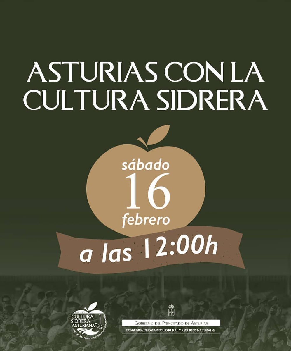 sidraangelon's tweet photo. Mañana a las 12:00, en el Museo de la Sidra de Nava te esperamos para hacer ub escanciao simultáneo de Sidra.

Contamos contigo para firmar el libro de apoyos a la Candidatura de la cultura sidrera como Patrimonio inmaterial de la humanidad. 

Yo apoyo / yo sofito! https://t.co/N1aEedx7Yy
