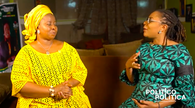 bellanaija's tweet photo. House of Reps Candidate Madina Sanusi chats with Isabella Akinseye on Politico Politica | WATCH https://t.co/UulvehHyxW https://t.co/so4qKGfdxo