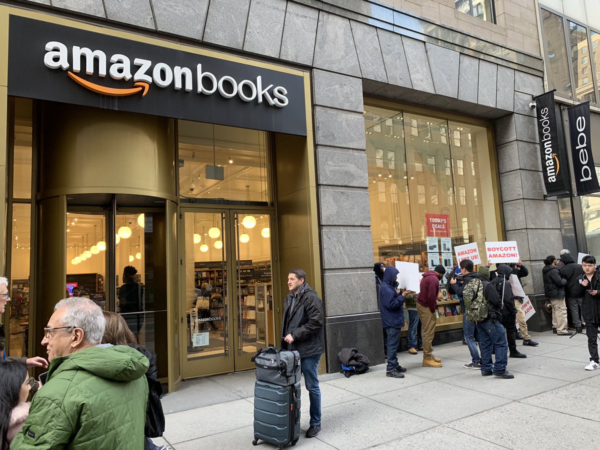 muneeebmallick's tweet photo. We don’t need 25k new jobs. #AmazonHQ2 #NYC #newyorkcity https://t.co/QSKsAJZ4FK
