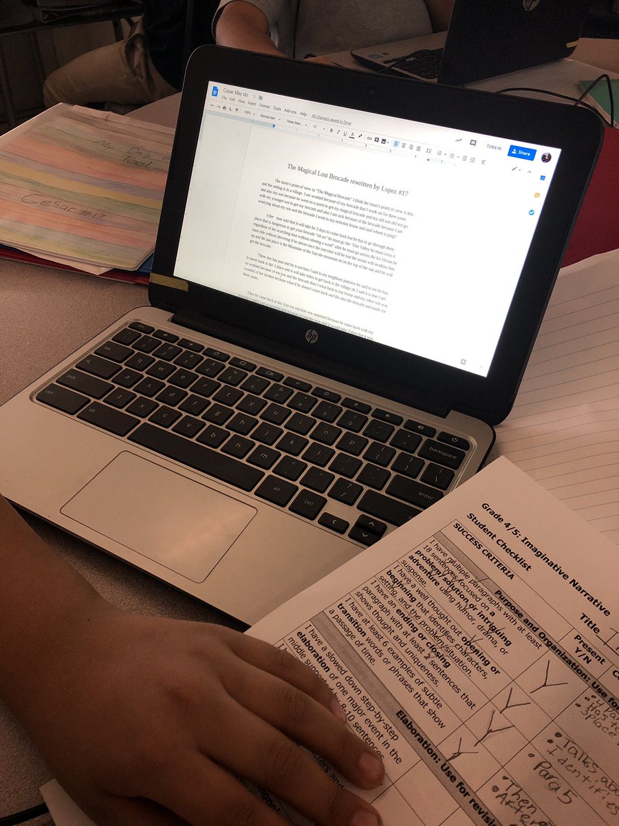 angel_mikaele's tweet photo. When a S asks for a #writingrubric for an extension menu assignment #proudtobelbusd https://t.co/x5uXixBst1