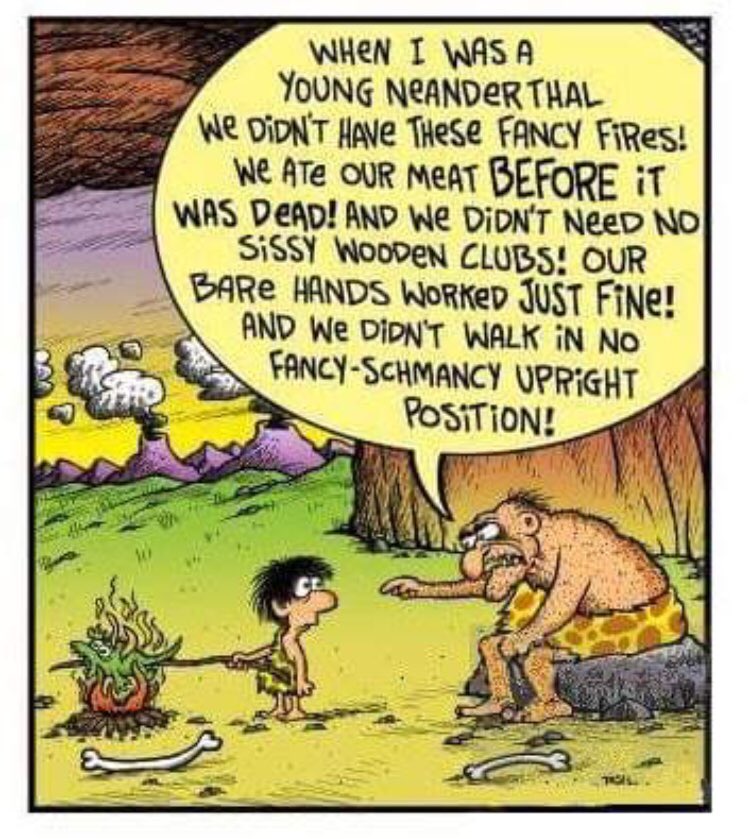 AuxaneBoch's tweet photo. What I hear when people are trying to argue that tech is gonna ruin our society, our humanity, and is the reason for every bad thing in the world... #TechIsAmazing #LetsStudyIt #Cyberstudent #NoPatience https://t.co/sQJosE5dDI