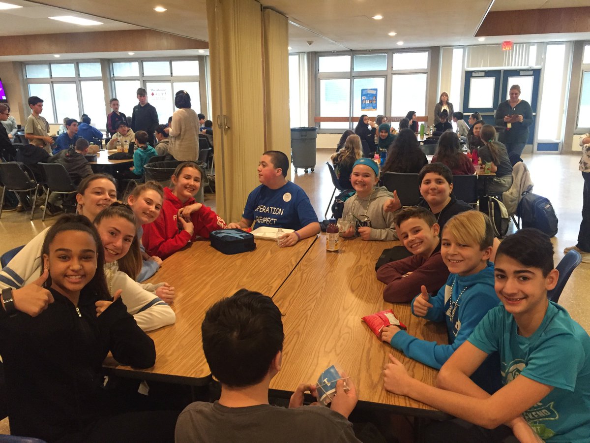 Thank you Operation Respect members and Elwood Middle School for participating in National No One Eats Alone Day! And a very special thank you to SEPTA for helping make this day happen.