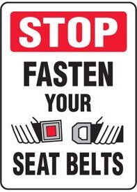 Stop, always fasten seat belts before you travel! #buckleupnl