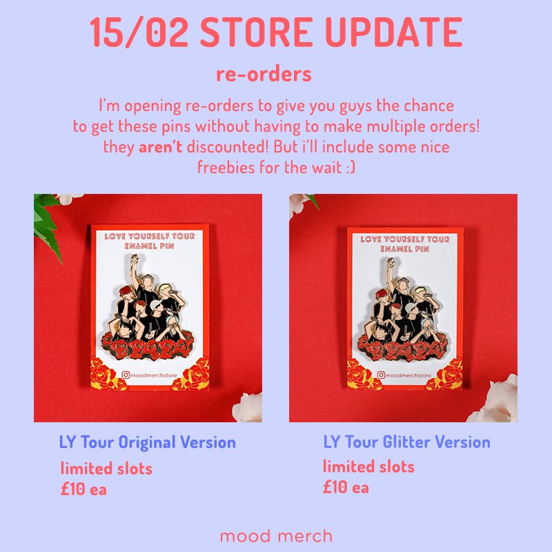 moodmerch1's tweet photo. 🌸STORE UPDATE TONIGHT AT 10 PM (GMT)!! 🌸
Check out below everything thatll be available! 

GOMs, please DM me if you’re interested in opening a GO for any of these ☺️☺️ https://t.co/wvcBr0lIYK