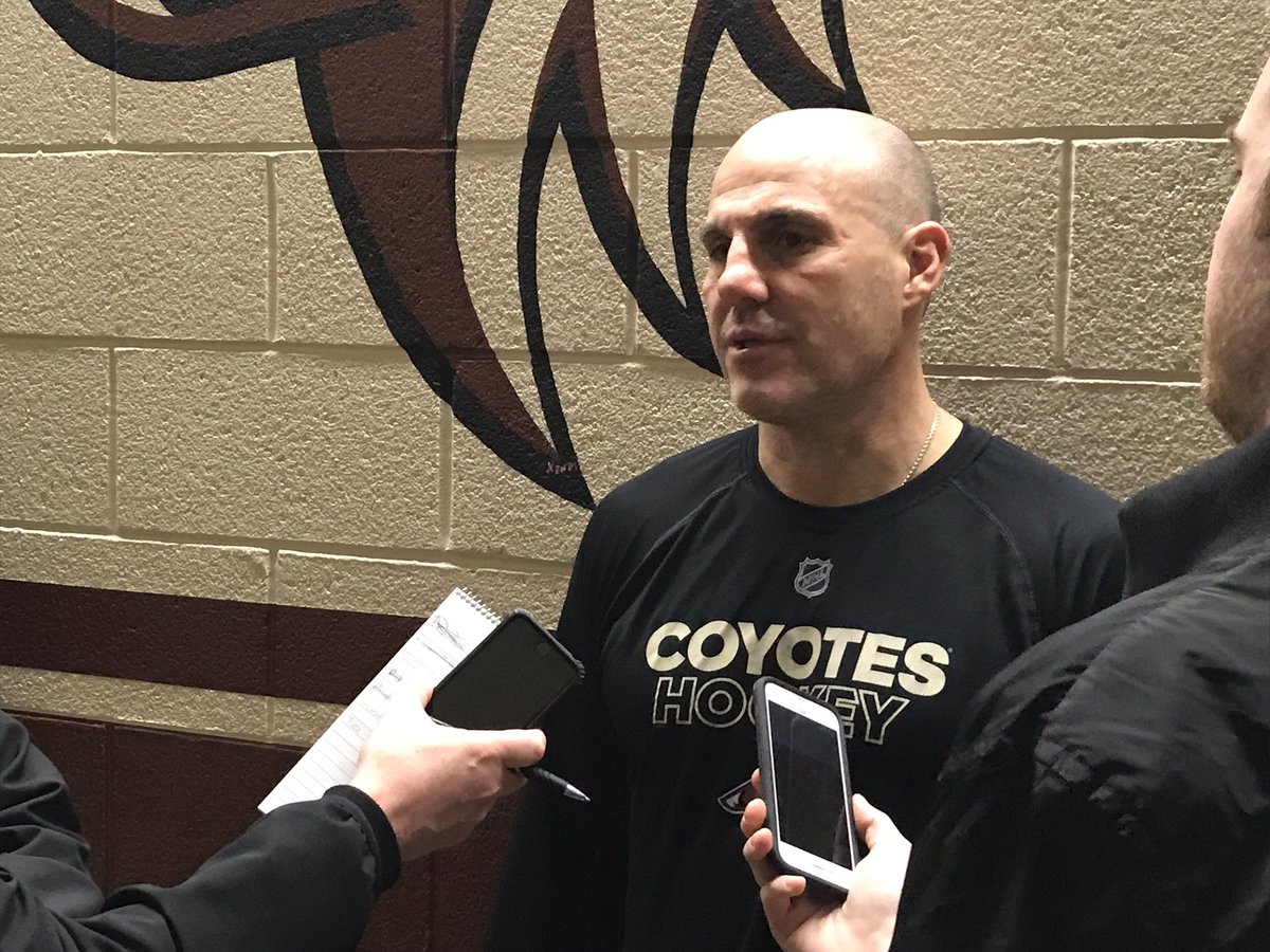 “We have to play our game which is a defend first mentality.” - Coach Tocchet on tomorrow’s matchup with Toronto https://t.co/QMiqKXvx4H