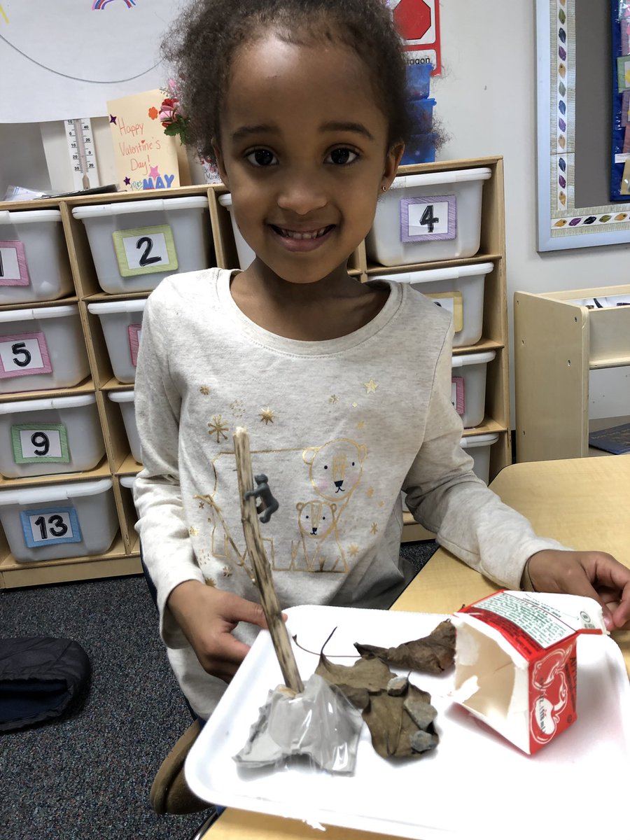 MrsMaysK's tweet photo. We used solid shapes and items found in nature to make animal habitats! @FerndaleEarlyEd #AACPSAwesome #NoWorksheetsNoProblem https://t.co/Nqq9OtkMuW