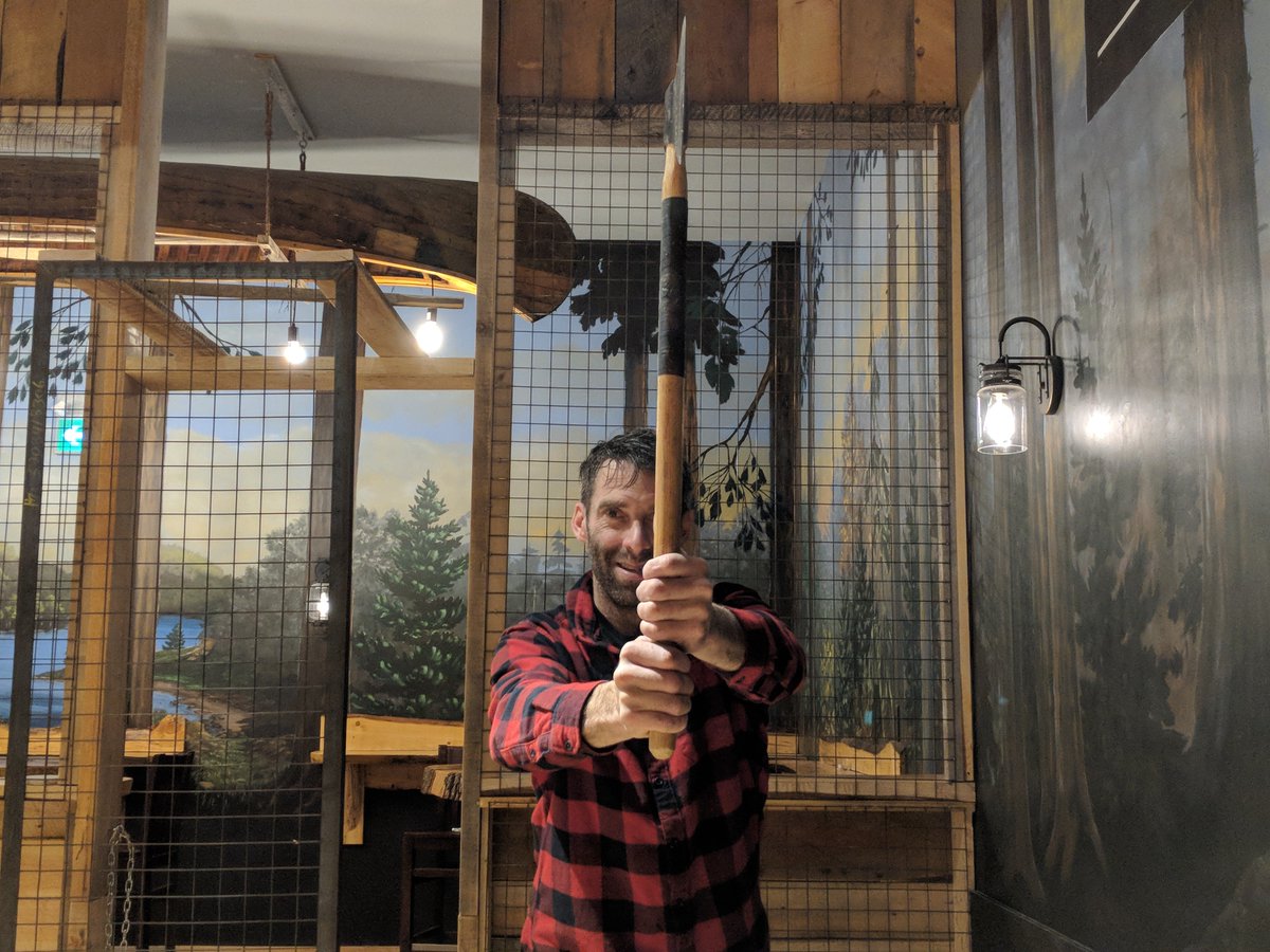 dhagg71's tweet photo. I've seen the future of downtown nightlife and it's holding an axe. https://t.co/H80YcexstG #Moncton #TimberLounge @timberloungehfx https://t.co/6ZVNiS18F4