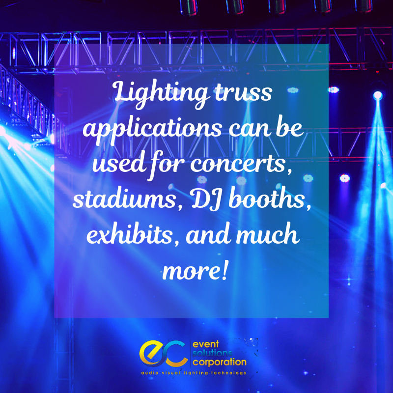 eventsolcorp's tweet image. Our truss systems are motorized so you can get optimal lighting for concerts, exhibits, and more! #lightingtruss #specialevent