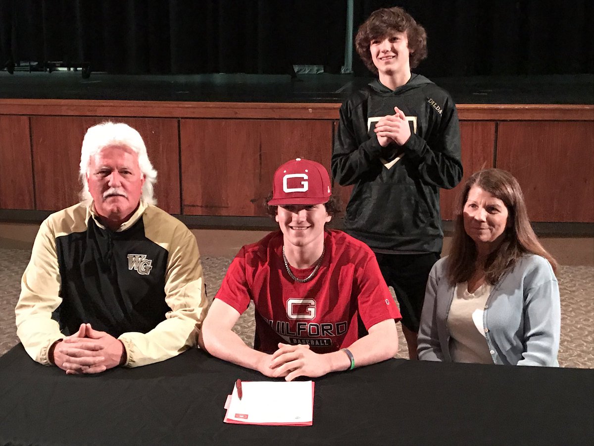 HornetWghs's tweet photo. Congratulations to Clay Dilday signing to continue his baseball career at Guilford College next year!  Go Hornets!  @Booktechiediva @LeightyLearning @WGHSBB @WGHSSTUCO @WGMBB @wgladyhornets @WErDubG https://t.co/SVQcVVNMPJ