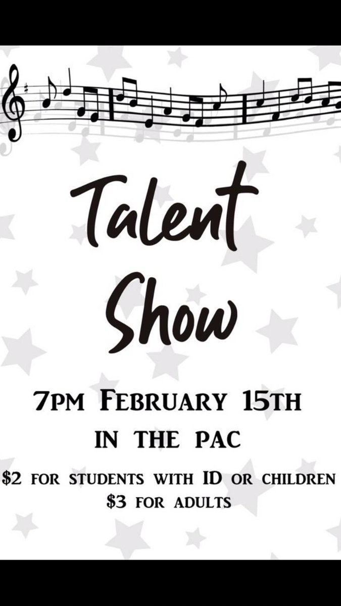 TheColonyAVID's tweet image. make sure you make it out to our talent show tonight! its going to be a good one!
