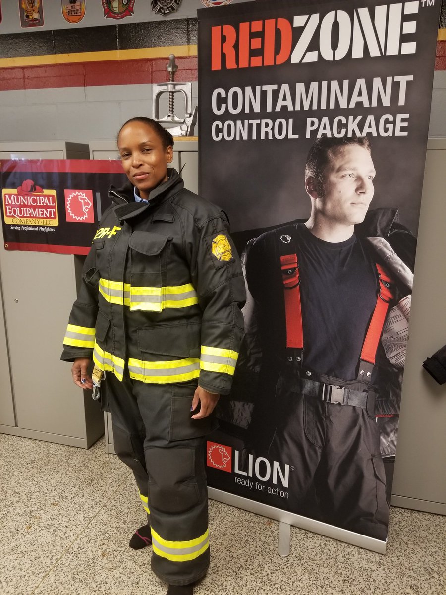 OrlandoFireDept's tweet photo. Today our crews were measured and fitted for new bunker gear which has an added layer of protection against potentially harmful contaminants. https://t.co/6Mn9fNggnZ