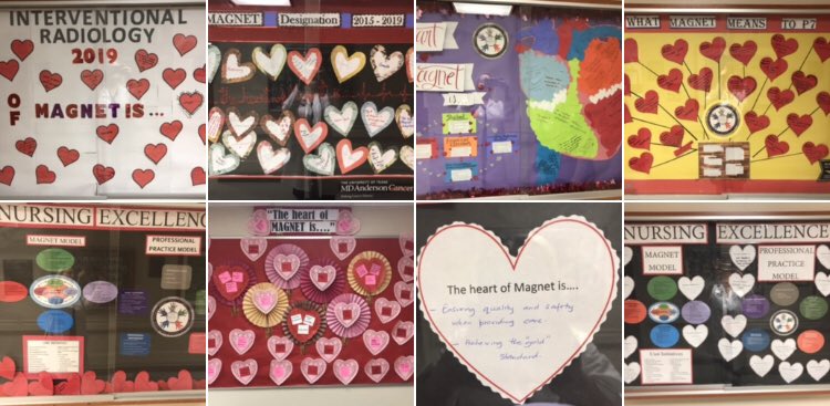 Debbie Cline DNP, RN, OCN, NEA-BC, CNL (@dandjcline) on Twitter photo Resounding theme on Magnet rounds today...”what Magnet means to me....” high quality care, patient satisfaction and staff engagement. So creative! <a href="/DeeGallardo/">Luisa "Dee"Gallardo</a> <a href="/gbb15RN/">Ginny Bowman, DNP, APRN, NEA-BC</a> <a href="/CarolPorterDNP/">Carol Porter DNP, RN, FAAN</a> #ANCCMagnet #MDAnderson Resounding theme on Magnet rounds today...”what Magnet means to me....” high quality care, patient satisfaction and staff engagement. So creative! <a href="/DeeGallardo/">Luisa "Dee"Gallardo</a> <a href="/gbb15RN/">Ginny Bowman, DNP, APRN, NEA-BC</a> <a href="/CarolPorterDNP/">Carol Porter DNP, RN, FAAN</a> #ANCCMagnet #MDAnderson