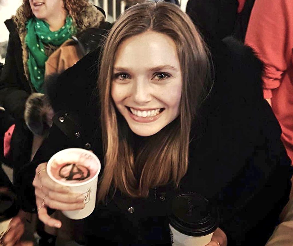 Happy birthday to Elizabeth Olsen aka my favorite magician. You are an actual angel. Love u so much.  