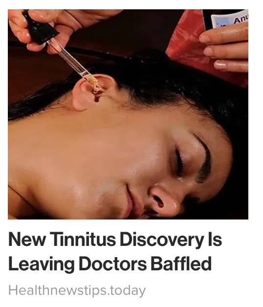bretterlich's tweet photo. "New Tinnitus Discovery:" dropping peanut butter into ears! #Mawp. https://t.co/6aCW9vc8x7