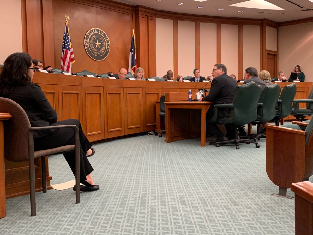 etamuniversity's tweet photo. President Rudin met with Texas senators earlier this week to discuss several items, including a rural mental health initiative and expanding the program offerings of the university’s Institute for Competency-Based Education. #TAMUC #LionPride https://t.co/JzTR1VzhSD