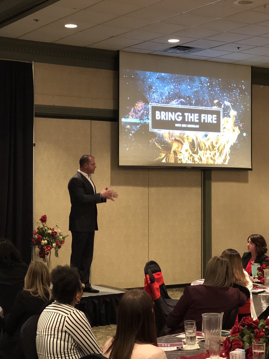 Fired up to have <a href="/ContinuedFight/">Ben Newman</a>  back at the <a href="/ISSstaffing/">Innovative Staff</a> Leadership Conference. #boom #25years