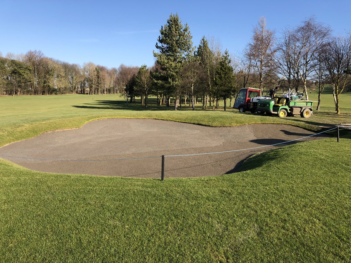 whiskers_66's tweet photo. Another bunker completed on Prince Bishops Course with capillary concrete nice day for it #CapConGolf https://t.co/84ga0NAam3