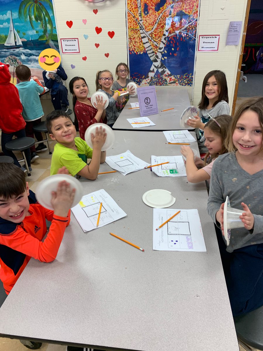 misscastello1's tweet image. Second grade does weathering and erosion hands on science centers to conclude unit 3! Thank you @MeadowScience for helping to put these centers together! #MineolaProud #integratedcurriculum