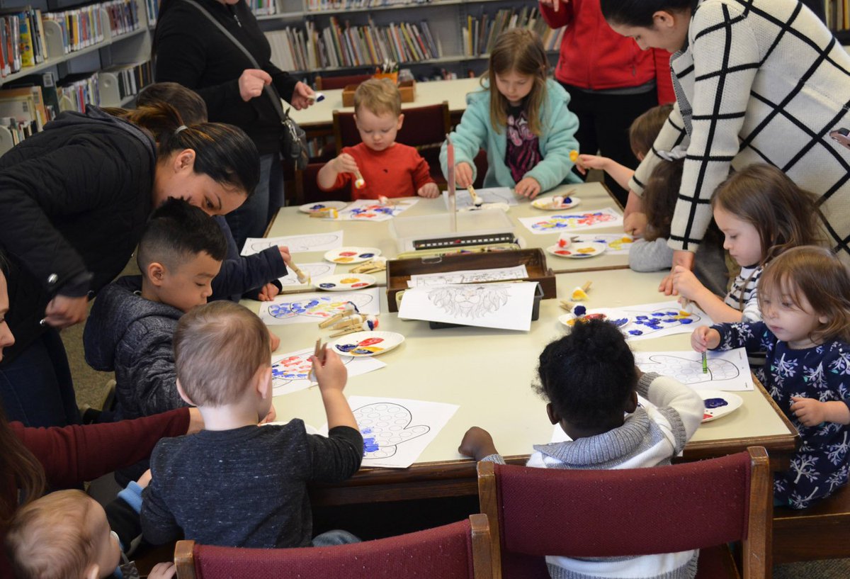 cobblibrary's tweet photo. #AcworthLibrary's Toddler and Preschool #Storytime is a great way to encourage literacy and spark creativity in young children. Our storytime consists of reading books, singing songs, age-appropriate activities, and crafts. Join us every Wednesday at 10:30 am! https://t.co/AIh0L7Zl75