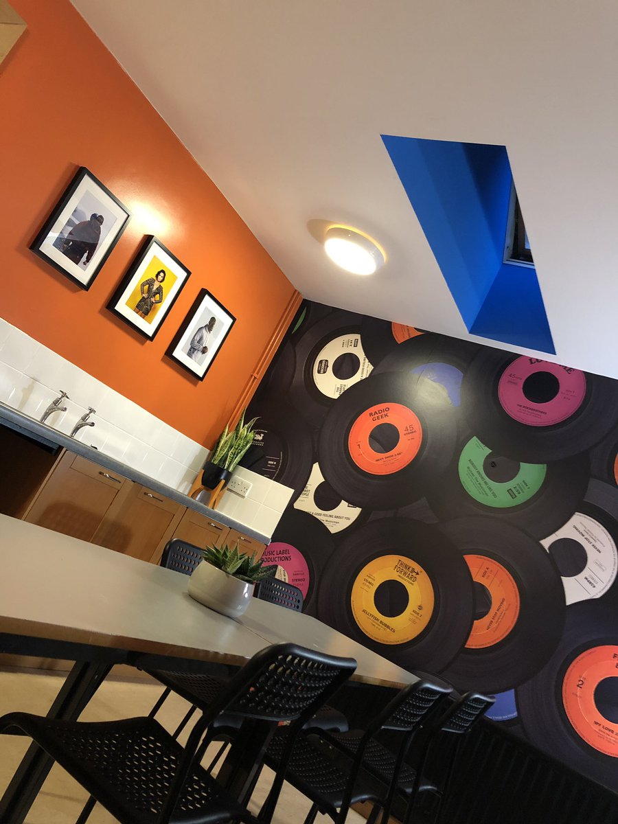 oneposhpad's tweet photo. Youth club music themed room for local church hall.. 
Well that’s me one step further to heaven! .. well I’m about 50/50 at the minute I recon! Ha #church #musicthemedroom #@NEFollowers @oneposhpad @thenortheastHUB @Living_North https://t.co/ZAM9TkwFhu
