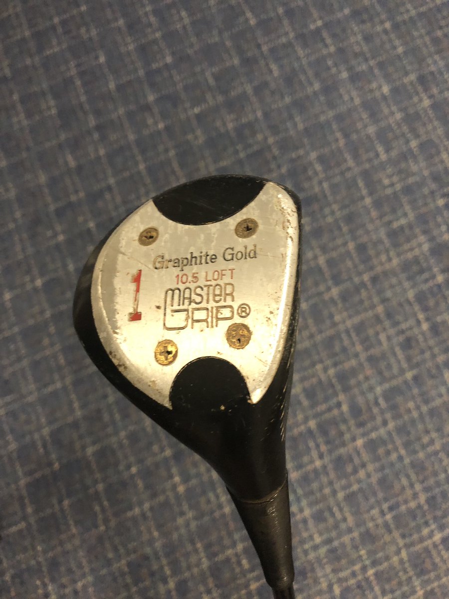 angrygolfmember's tweet image. Pro tried to sell me on the new M-whatever! No thanks! I’ll stick to my Graphite Gold. #NoSlice