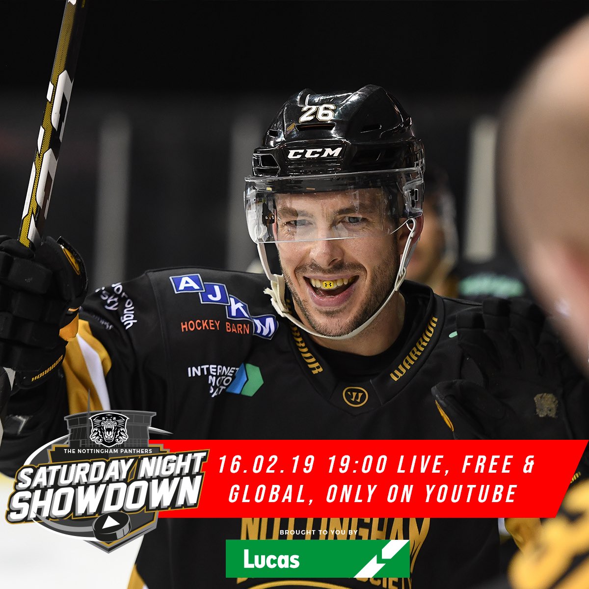 Huge game tomorrow night! Tune in for free on YouTube thanks to a Lucas sponsored feed #rivalrygame