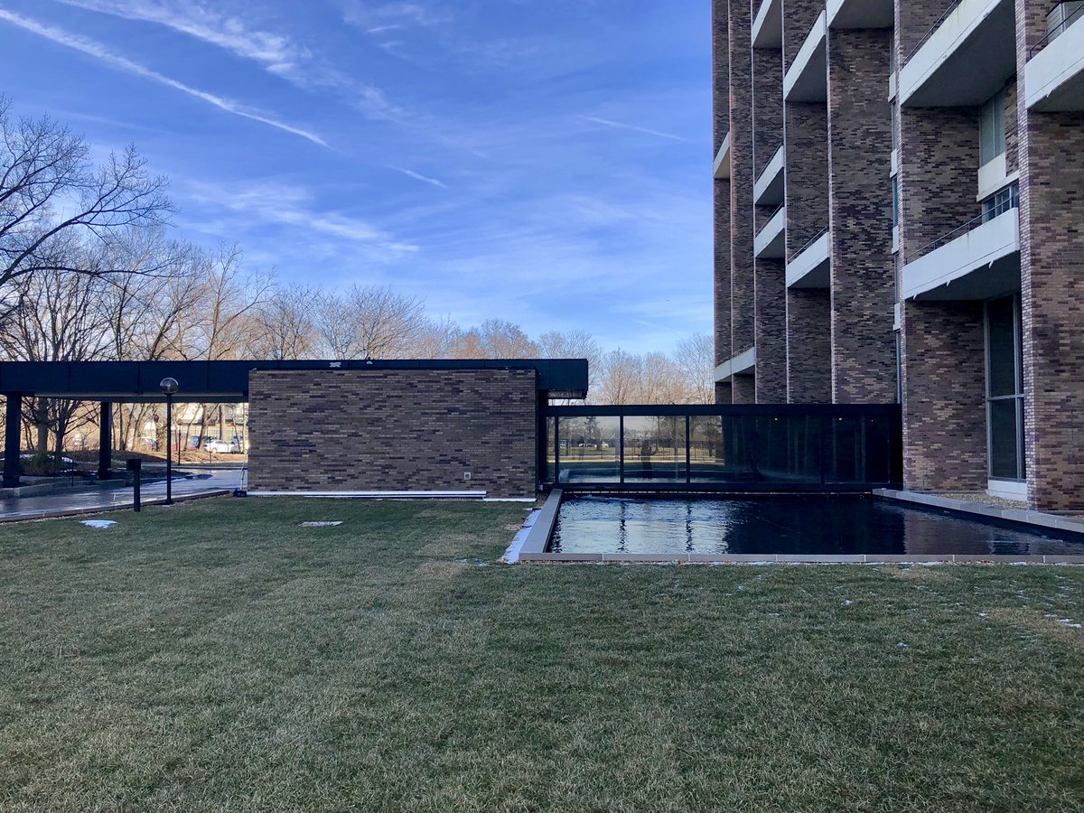 Summit Chase Condominiums in Grandview Heights. Built in 1966 and designed by Cincinnati architect E.A. Glendening.